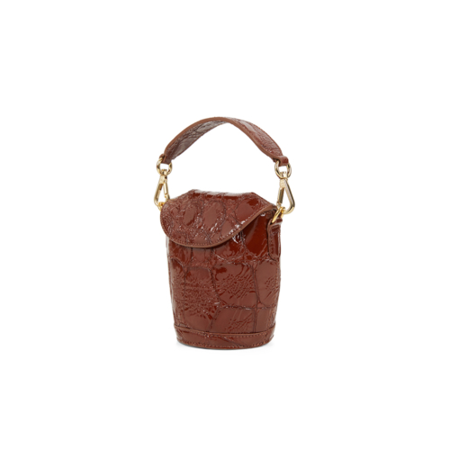 S.Joon Women's Mini Whipstitch Tulip Baguette Bag